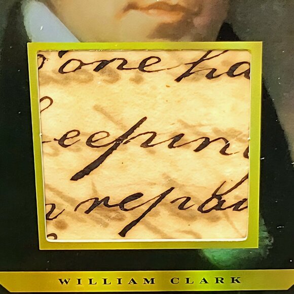 Authentic William Clark Explorer Oregon Trail Handwriting Relic Piece of History - Picture 2 of 4